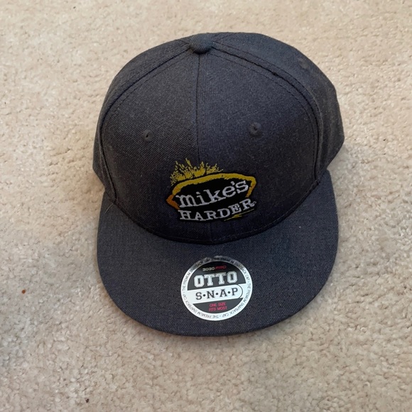 Mike’s Harder Grey Flat Brim Hat - Picture 1 of 2